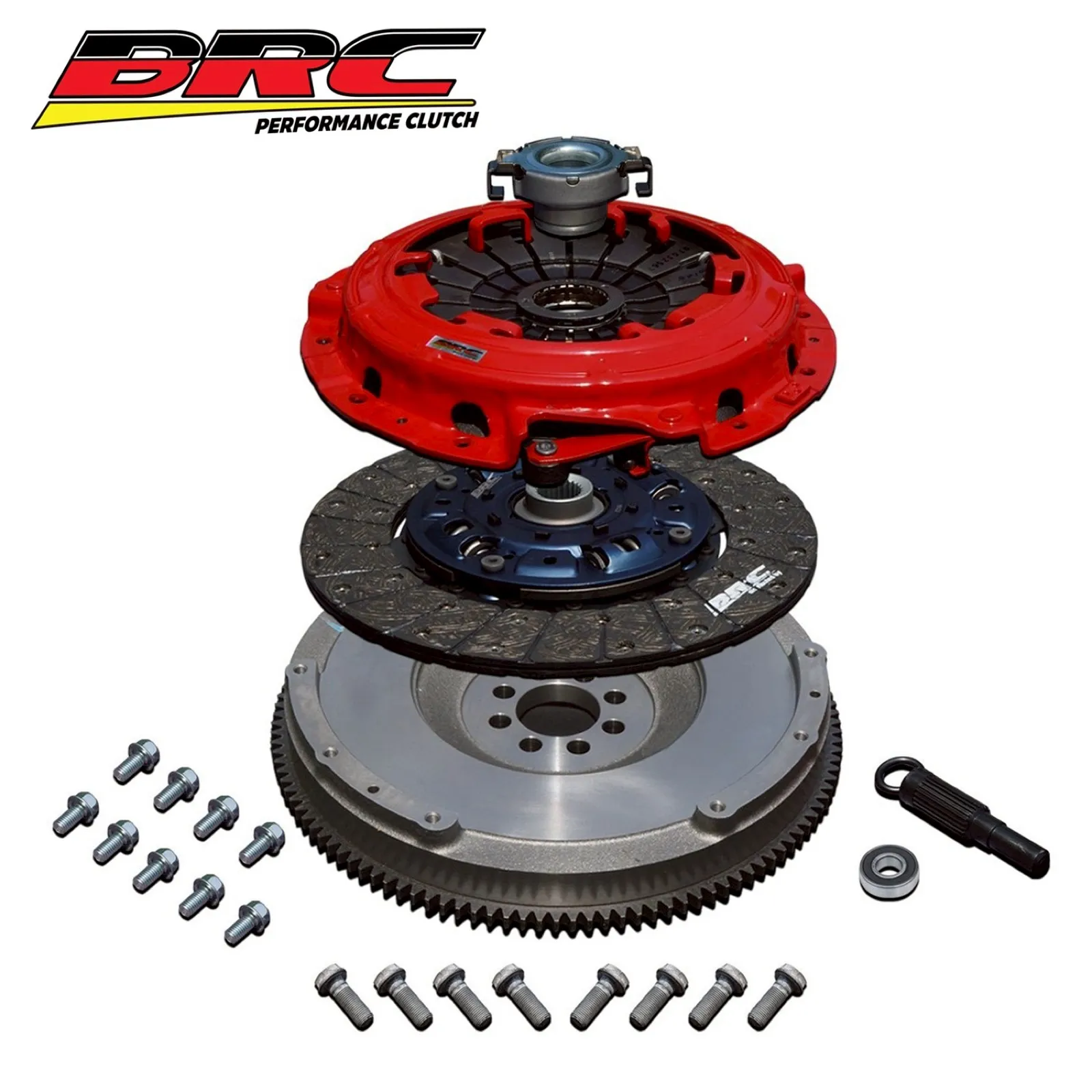 350HP Clutch Kit with Flywheel Package, 4JJ1 Pull Type