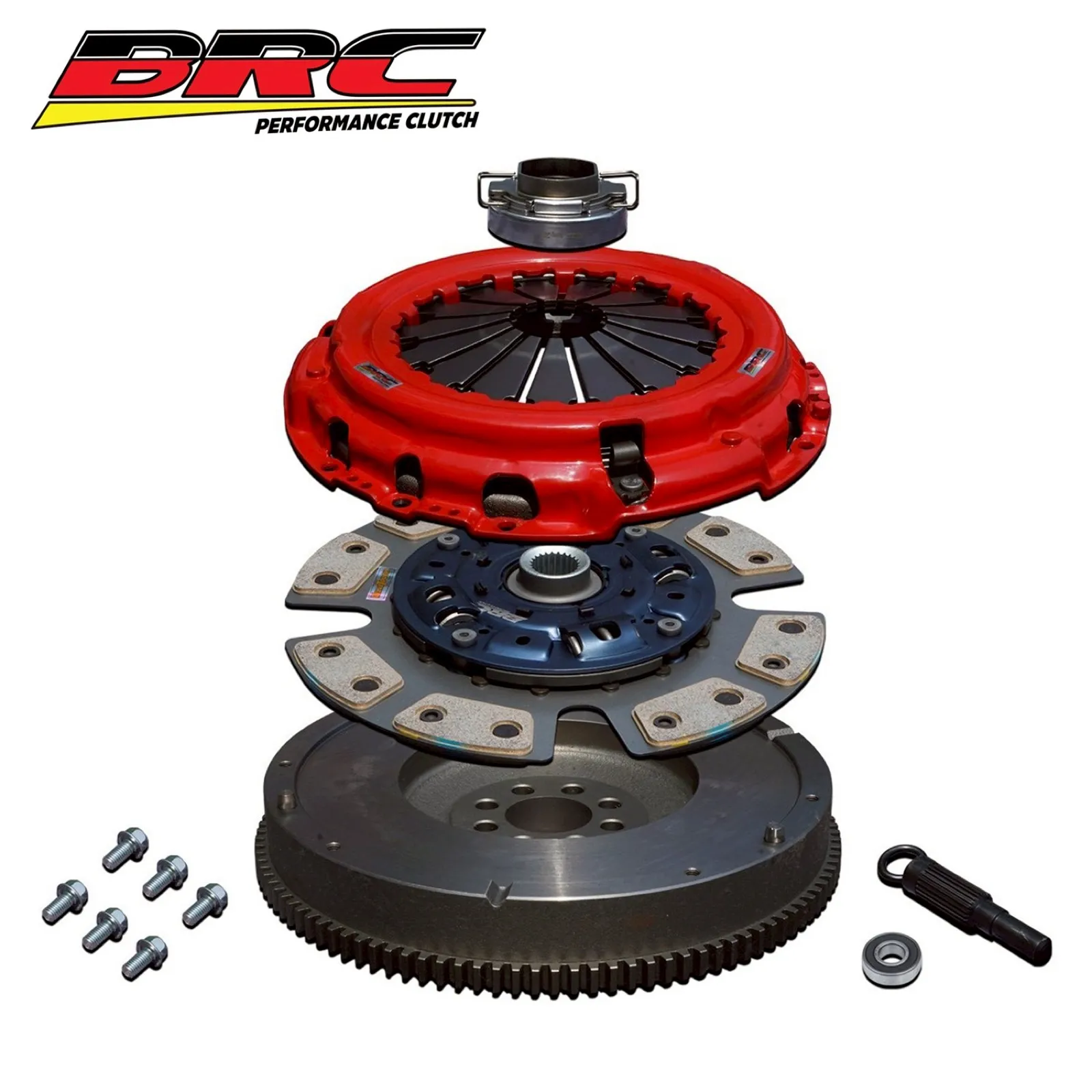 500HP Ceramic Clutch Kit with Flywheel Package, 1KD Hilux N70